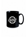 Mug noir J&M - logo rond