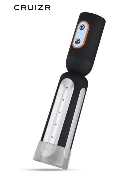 Pompe à pénis avec fonction succion CRUIZR CS08 