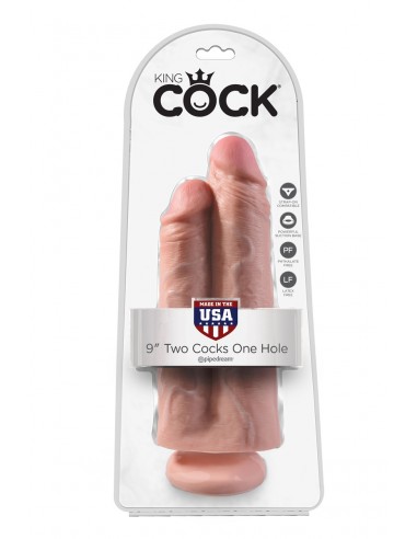 Gode 2 verges 23cm - Kingcock