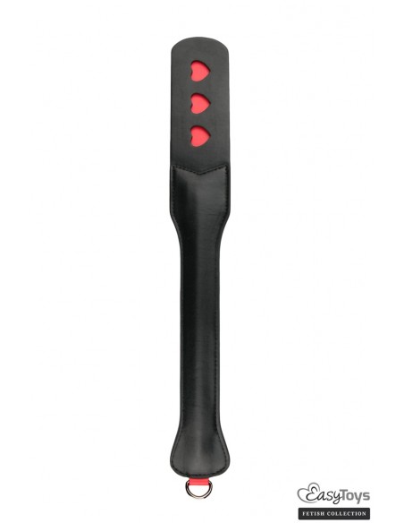 Paddle cuir 3 coeurs - Easytoys Fetish Collection Paddle cuir 3 coeurs - Easytoys Fetish Collection