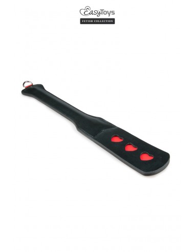 Paddle cuir 3 coeurs - Easytoys Fetish Collection Paddle cuir 3 coeurs - Easytoys Fetish Collection
