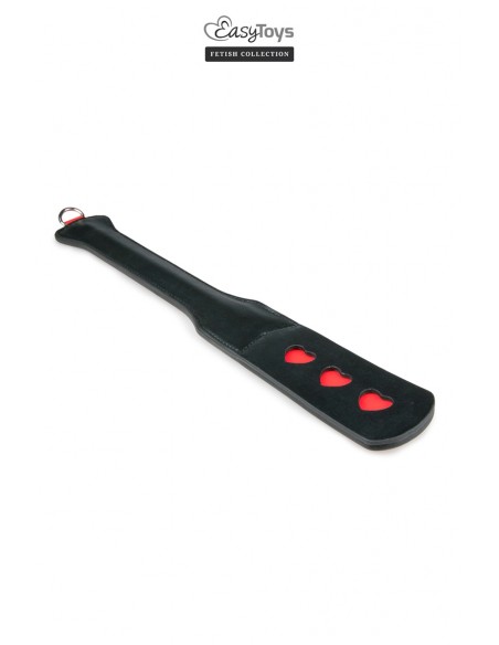 Paddle cuir 3 coeurs - Easytoys Fetish Collection Paddle cuir 3 coeurs - Easytoys Fetish Collection