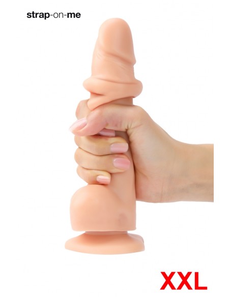 Gode double densité sliding skin XXL - Strap On Me Gode double densité sliding skin XXL - Strap On Me