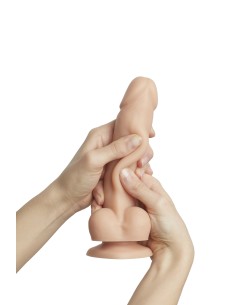 Gode double densité sliding skin S - Strap On Me 2