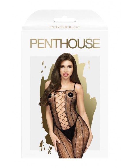 Combinaison Drop-Dead Tasty noire - Penthouse