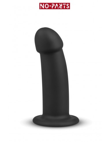 Gode ventouse noir Charlie 14,5 cm - No-Parts