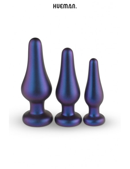 Kit 3 plugs anal Comet - Hueman Kit 3 plugs anal Comet - Hueman