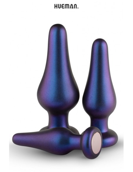 Kit 3 plugs anal Comet - Hueman Kit 3 plugs anal Comet - Hueman