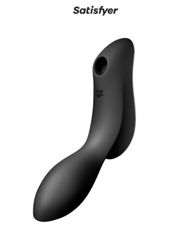 Vibro à air pulsé Curvy Trinity 2 noir - Satisfyer