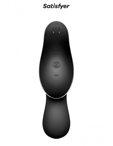 Vibro à air pulsé Curvy Trinity 2 noir - Satisfyer