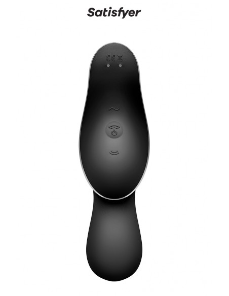 Vibro à air pulsé Curvy Trinity 2 noir - Satisfyer