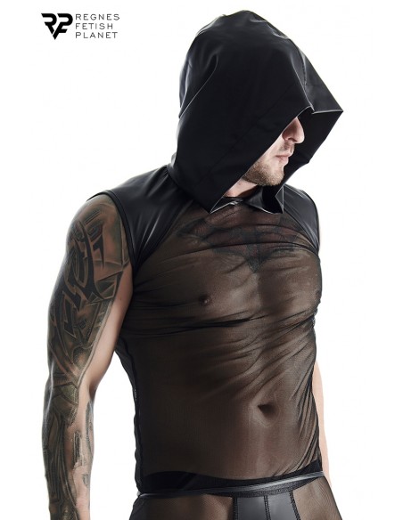 T-shirt à capuche en mesh - Regnes T-shirt à capuche en mesh - Regnes