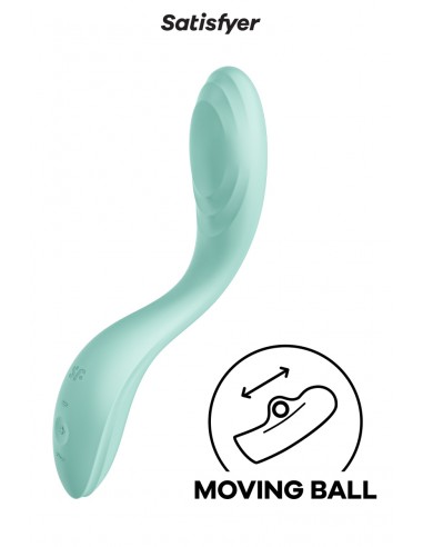 Vibro point G Rrrolling Pleasure menthe - Satisfyer