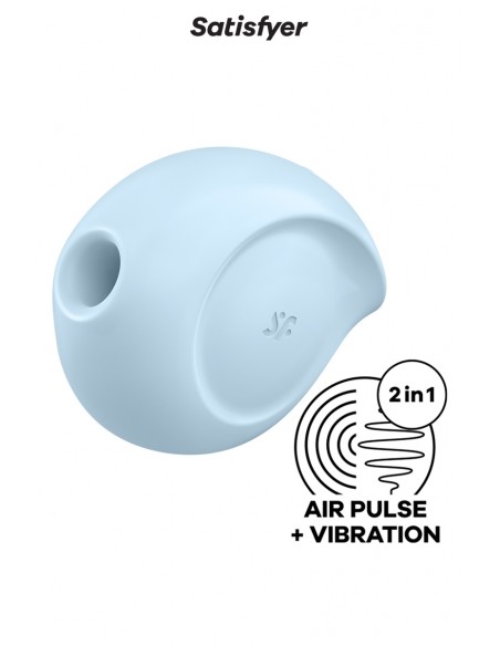 Double stimulateur clitoridien Sugar Rush bleu - Satisfyer