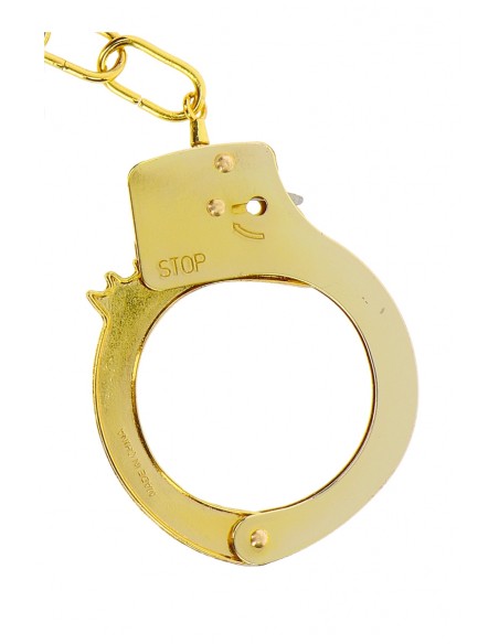 Menottes métal dorées - Toy Joy Menottes métal dorées - Toy Joy