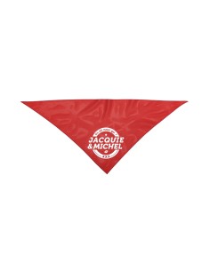 Bandana rouge Jacquie & Michel